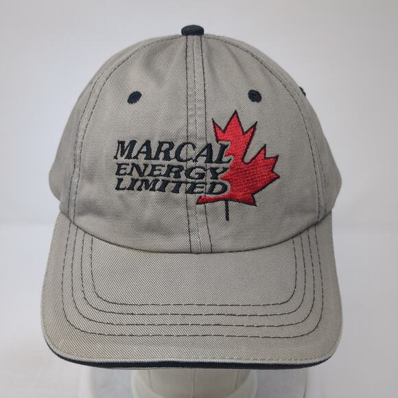 Marcal Energy Limited Baseball Cap Gray One Size Adjustable Embroidered AJM - Picture 2 of 8